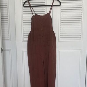 Millibon Chocolate Brown Jumpsuit